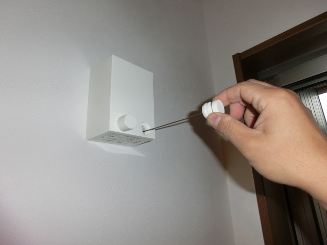 便利小物(物干し)|共栄建設株式会社