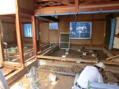 古家・・・着工|共栄建設株式会社