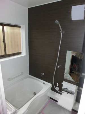 タイルのお風呂・・・施工|共栄建設株式会社