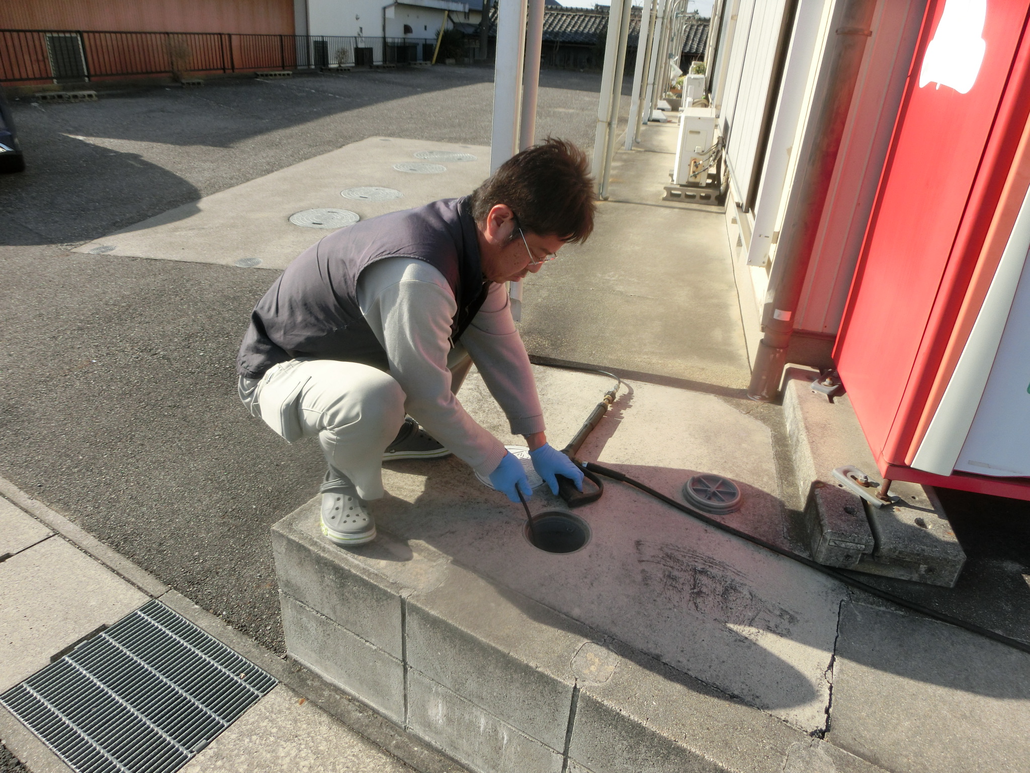 大量に流すのは止めてね|共栄建設株式会社