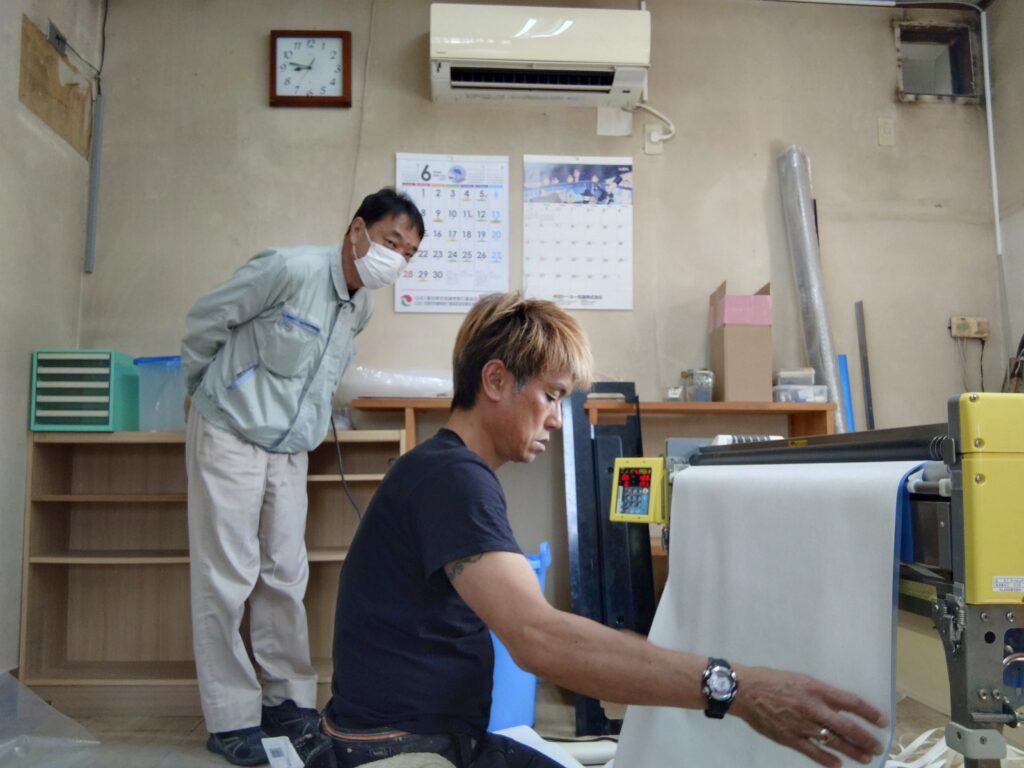 一般の方は、なかなか見ない作業|共栄建設株式会社